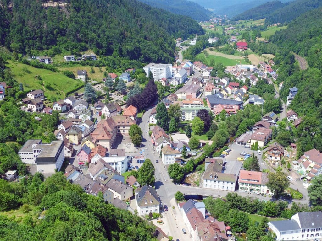 Hornberg nach Haussach Genuss im Schwarzwald Hotel Hausach Unterkunft