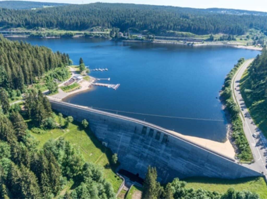 Stausee Schwarzwaldhotel Hausach Urlaub Erholung Natur