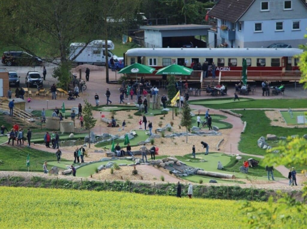 Mini Golf Gasthof Schwarzwald Hausach Übernachten